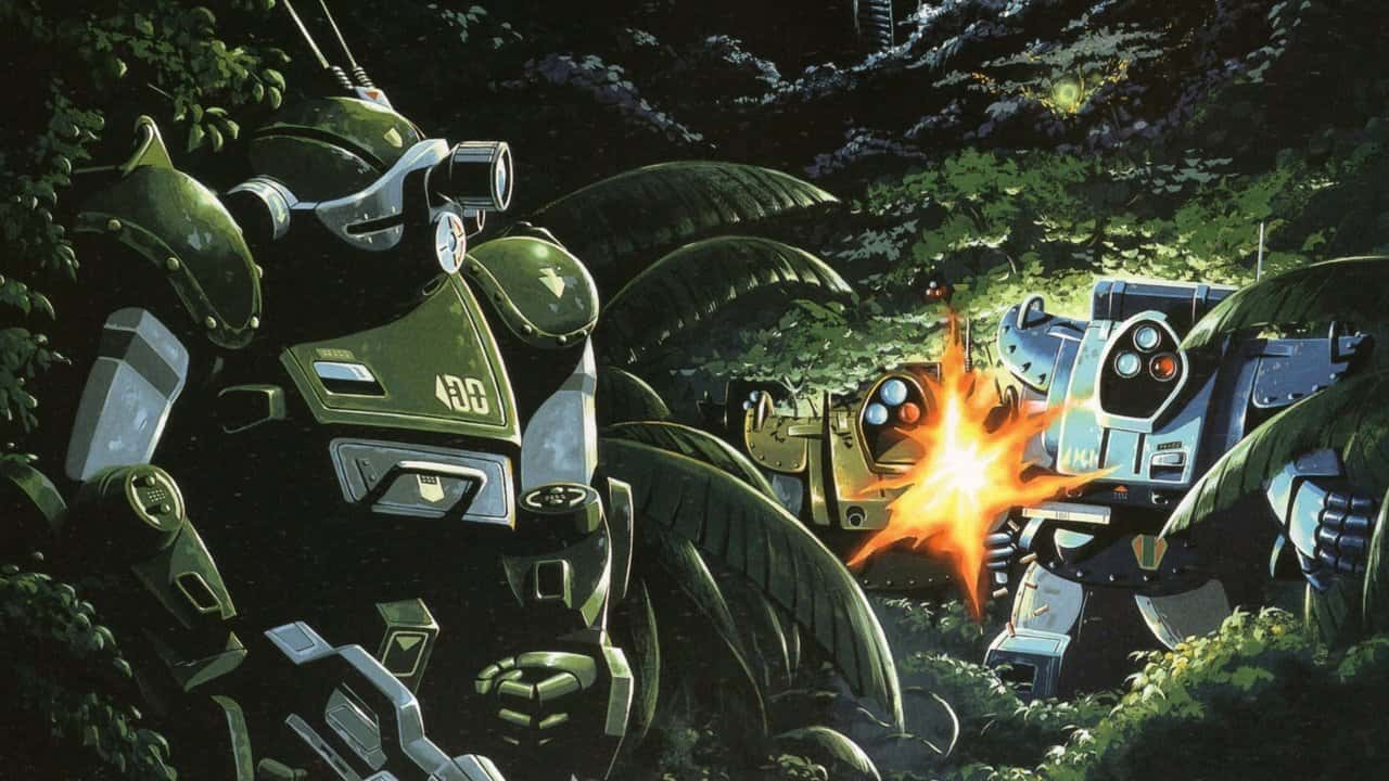 Кадр із серіалу Броньований солдат ВОТОМ (1983)