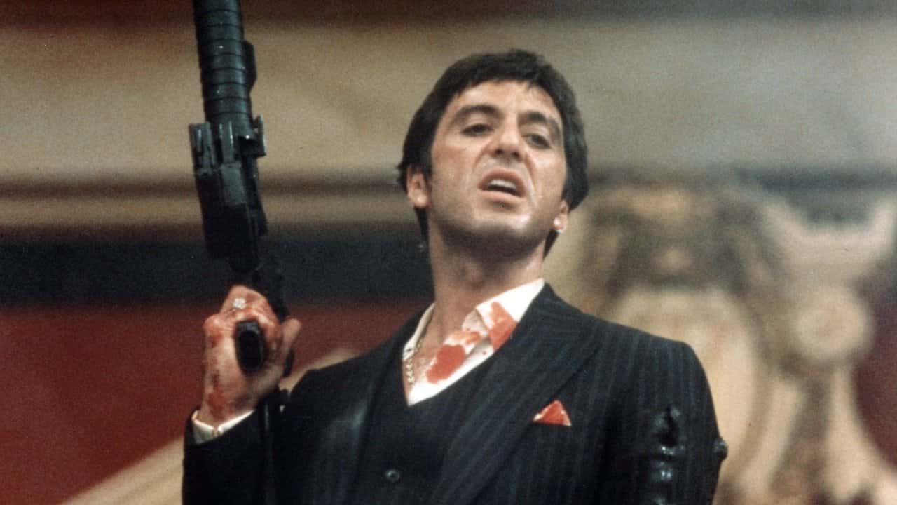 Кадр з фільму Обличчя зі шрамом (1983)