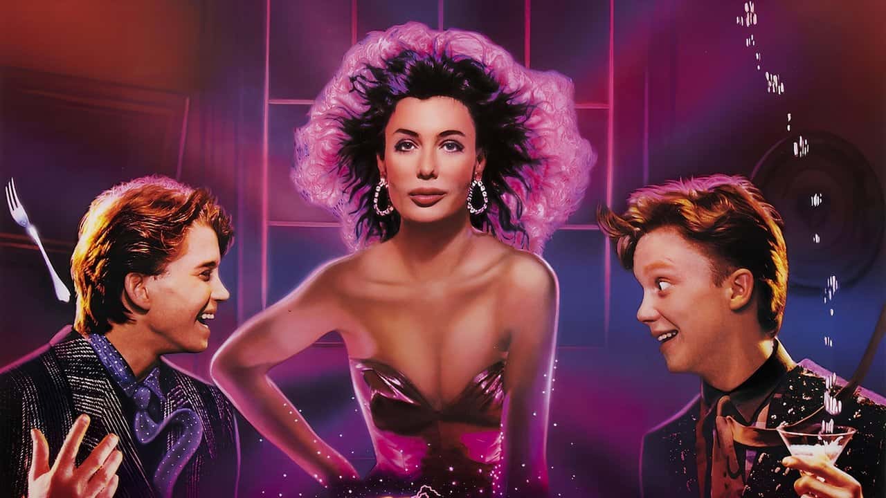 Кадр з фільму Чудернацька наука (1985)