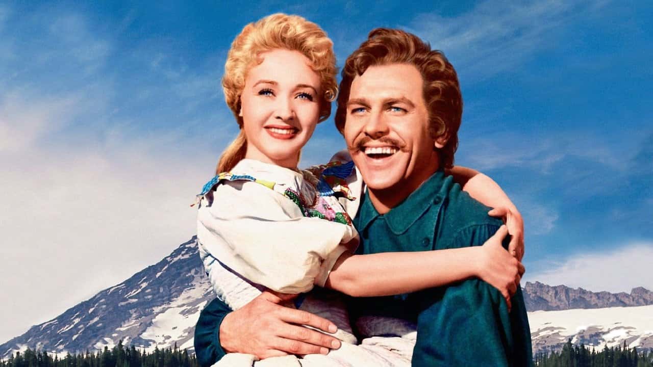 Кадр з фільму Сім наречених для семи братів (1954)