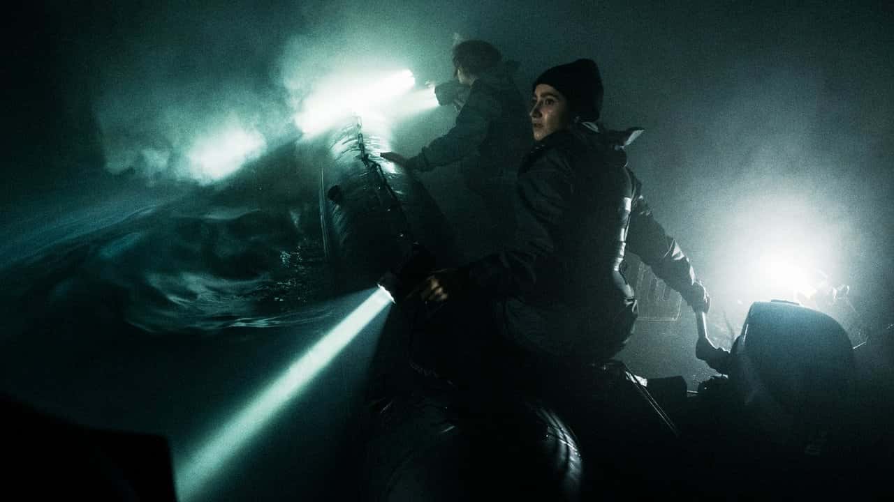 Кадр з фільму Смерть у воді (2018)