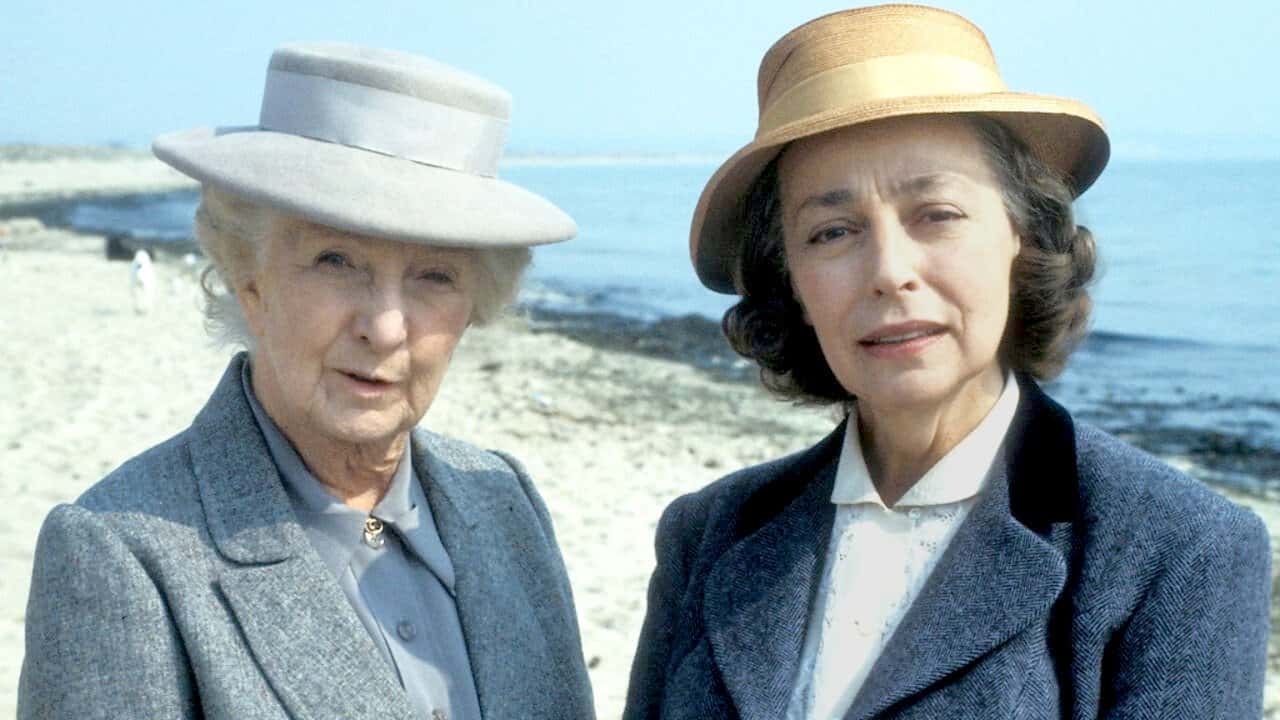 Кадр із серіалу Тіло в бібліотеці / Міс Марпл (1984)