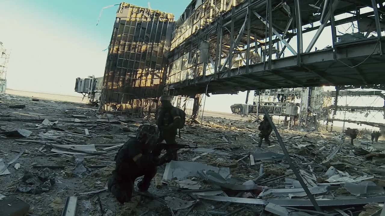 Кадр з фільму Добровольці Божої чоти (2015)