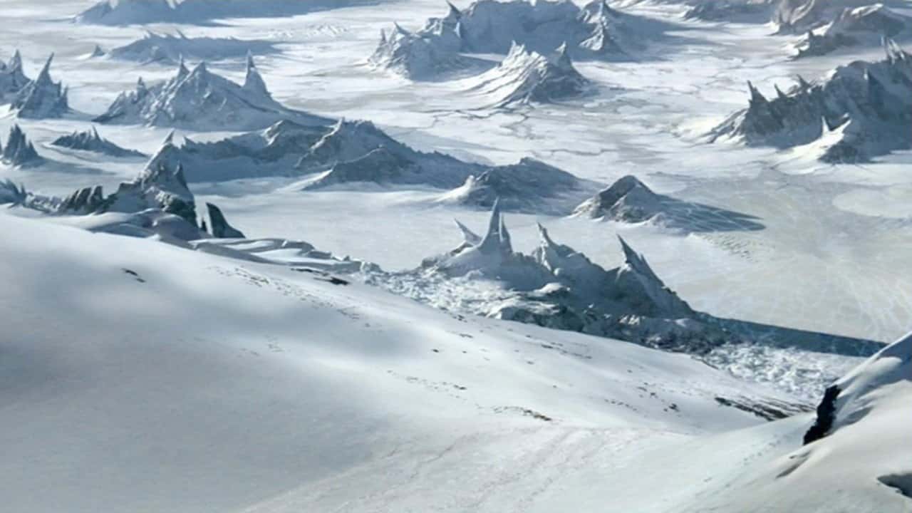 Кадр з фільму Крижана планета (2001)