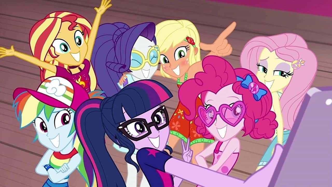 Кадр з фільму My Little Pony: Дівчата з Еквестрії. Весняні канікули / Дівчата з Еквестрії. Весняні канікули (2019)