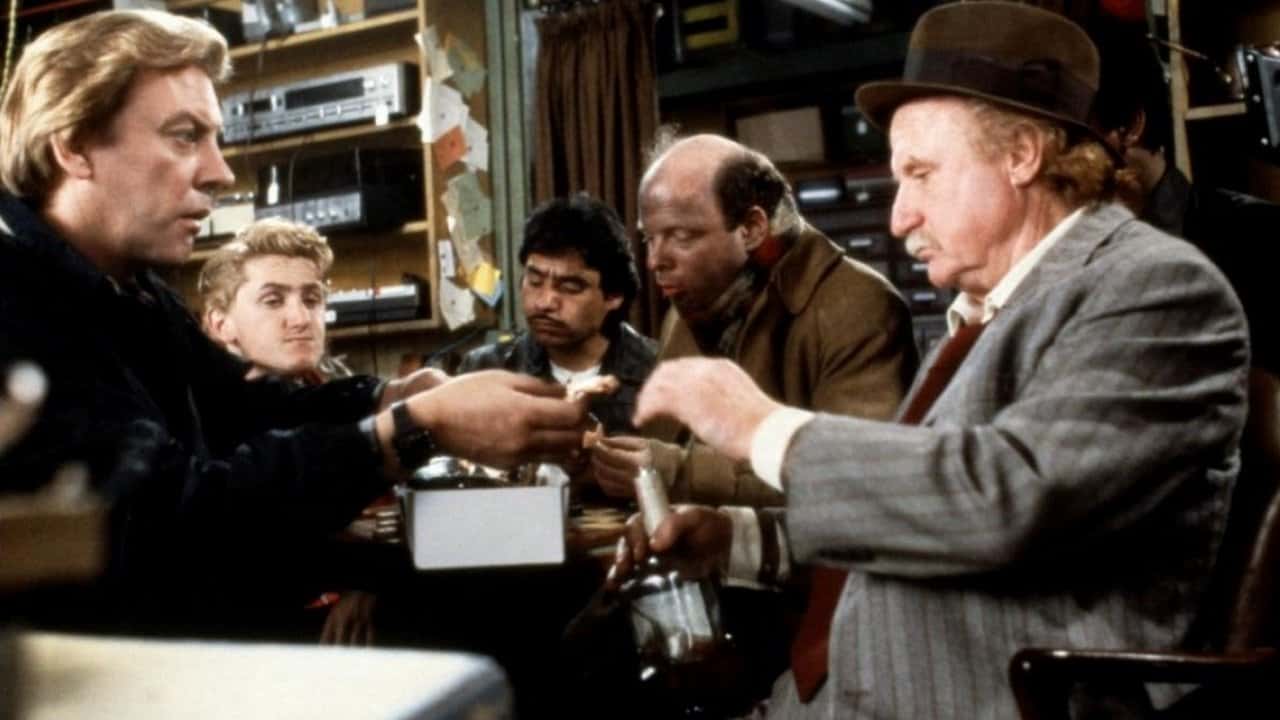 Кадр з фільму Зломщики (1984)