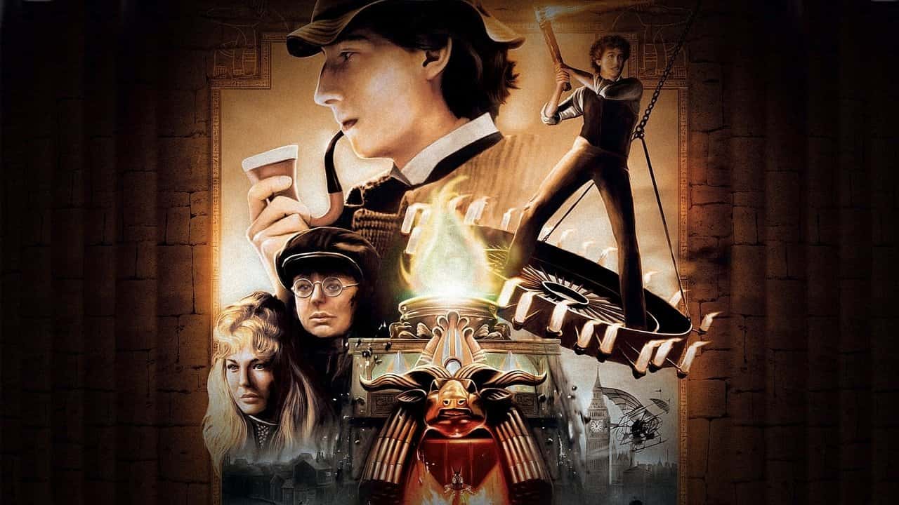 Кадр з фільму Молодий Шерлок Холмс (1985)