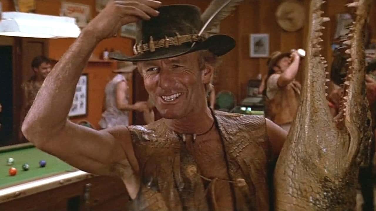 Кадр з фільму Крокодил Данді (1986)