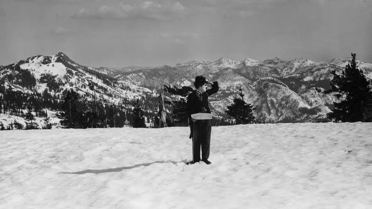 Кадр з фільму Золота лихоманка (1925)