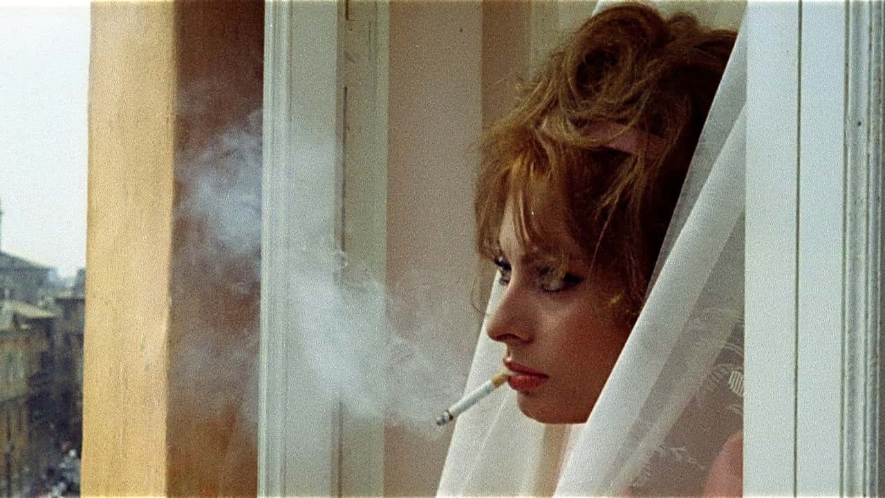 Кадр з фільму Вчора, сьогодні, завтра (1963)
