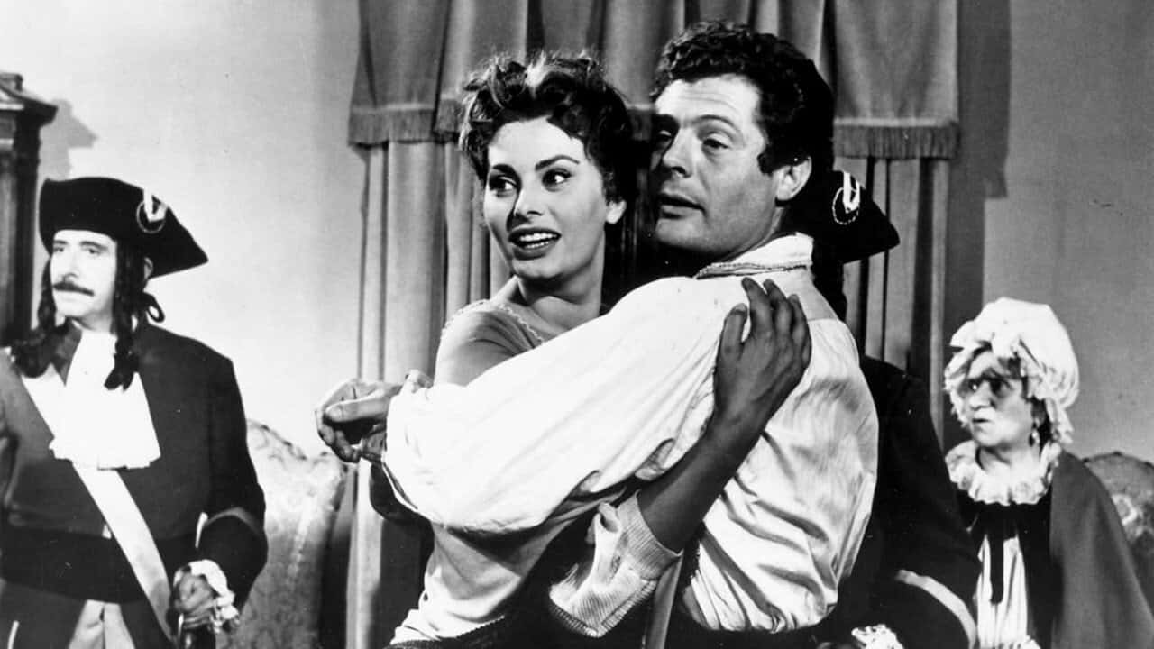 Кадр з фільму Прекрасна мельничиха (1955)