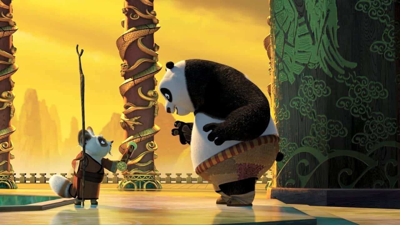 Кадр з фільму Кунг-фу Панда. Секрети шаленої п'ятірки (2008)