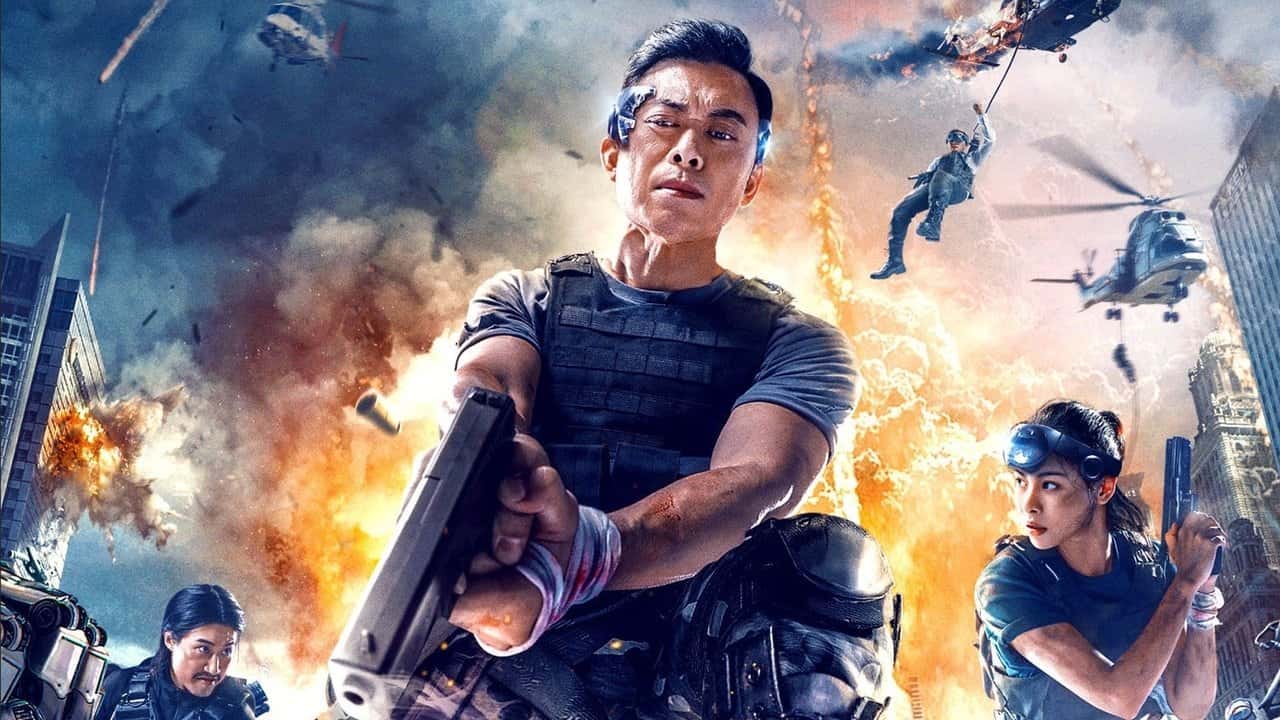 Кадр з фільму Цифровий солдат (2022)