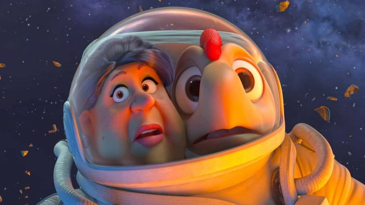 Кадр з фільму Грифко проти прибульців (2017)