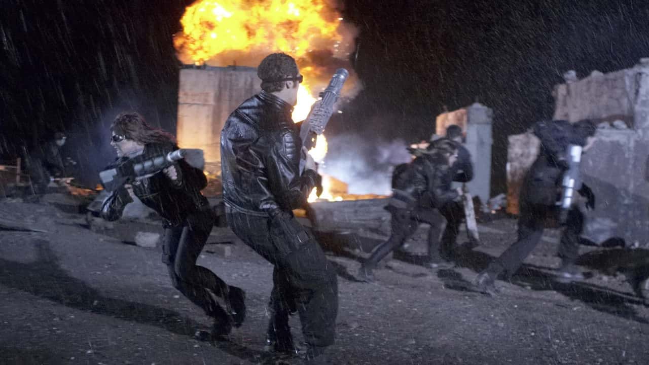 Кадр з фільму Трансморфери (2007)