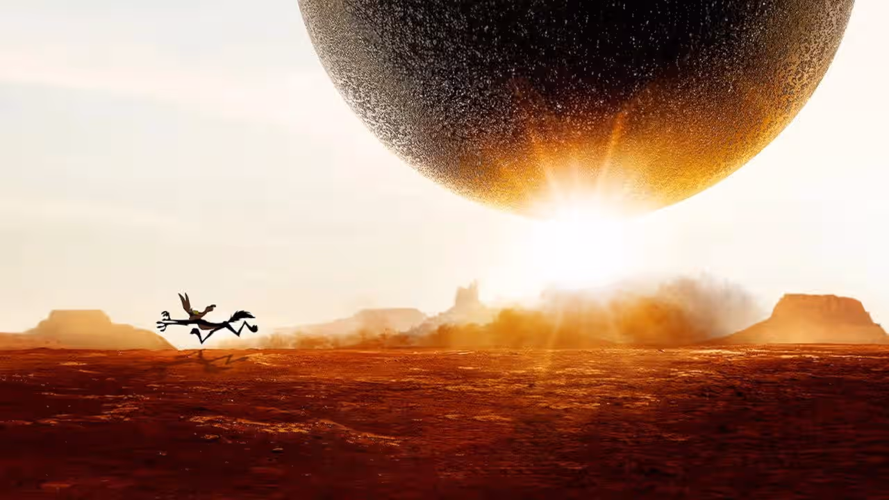 Кадр з фільму Койот проти Акме (2026)