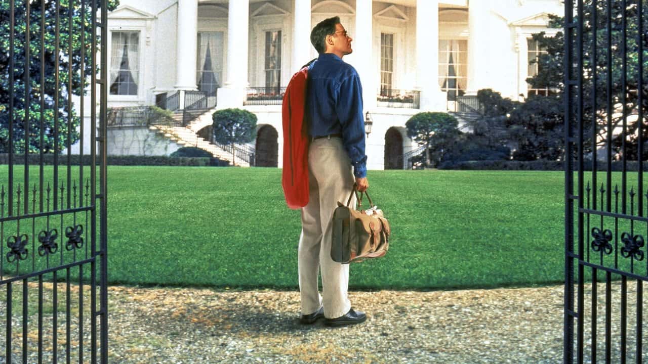 Кадр з фільму Дейв (1993)