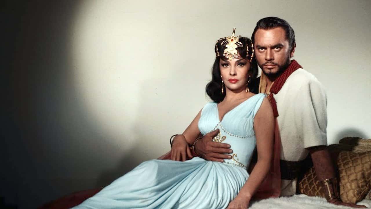 Кадр з фільму Соломон і цариця Савська (1959)