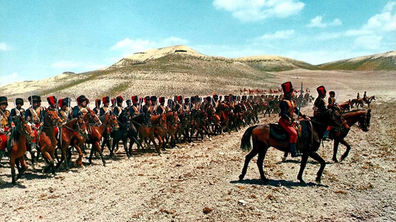 Кадр з фільму Атака легкої кавалерії (1968)