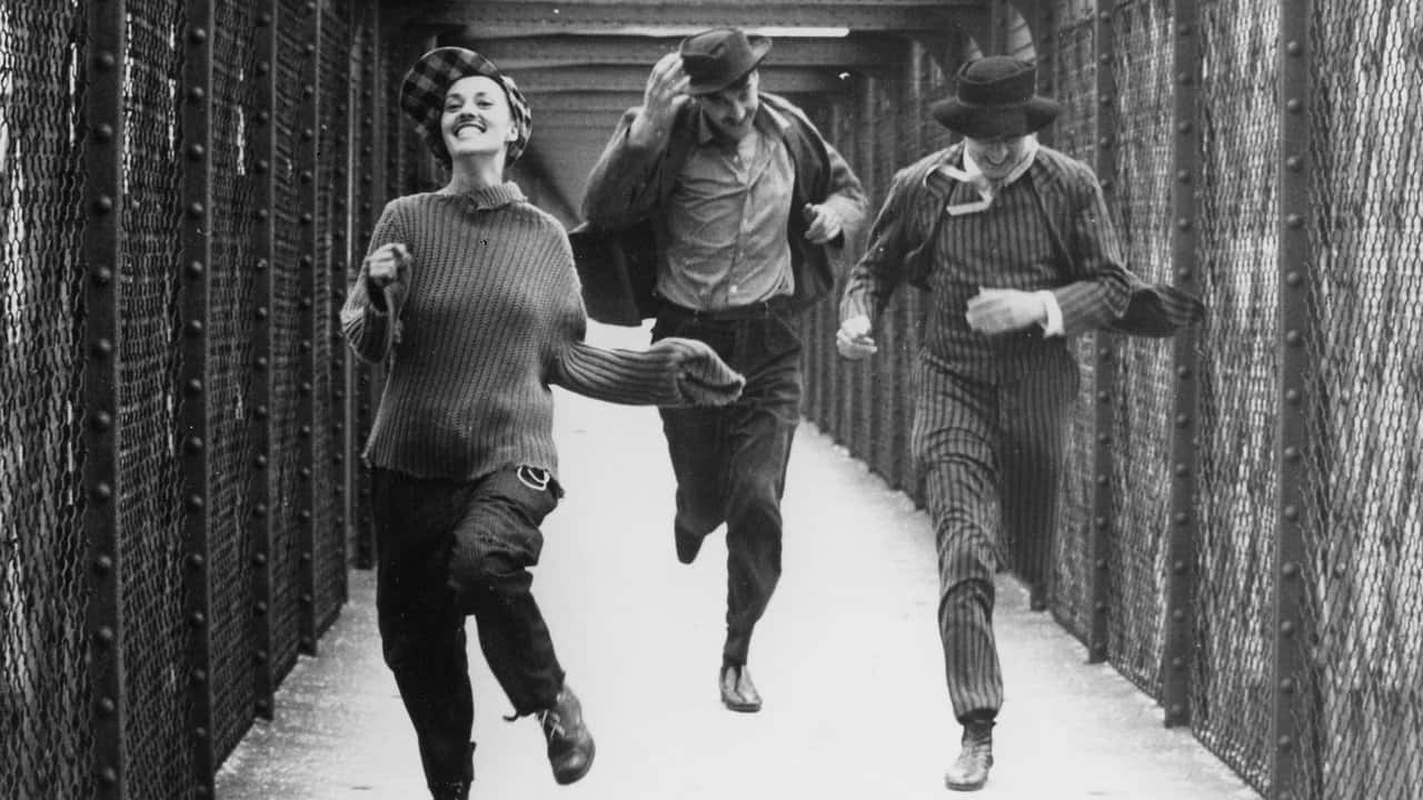 Кадр з фільму Жуль і Джим (1962)
