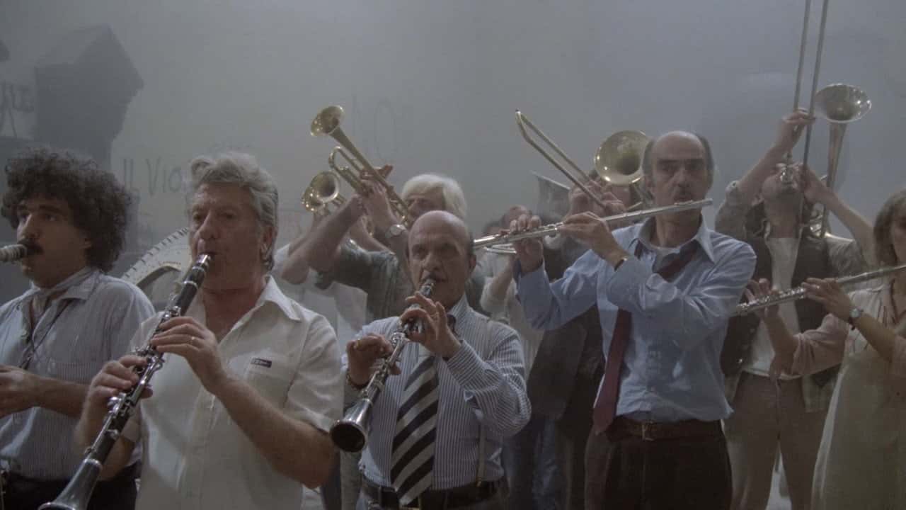 Кадр з фільму Репетиція оркестру (1979)