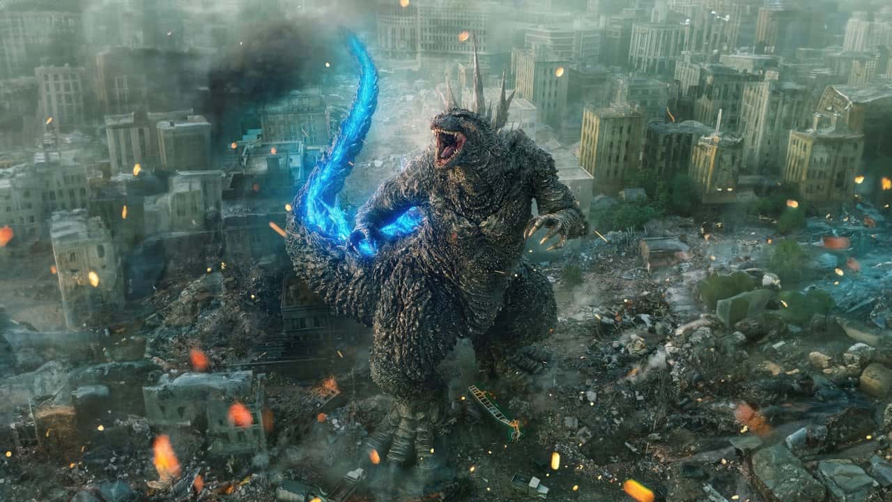 Кадр з фільму Ґодзілла. Мінус один (2023)