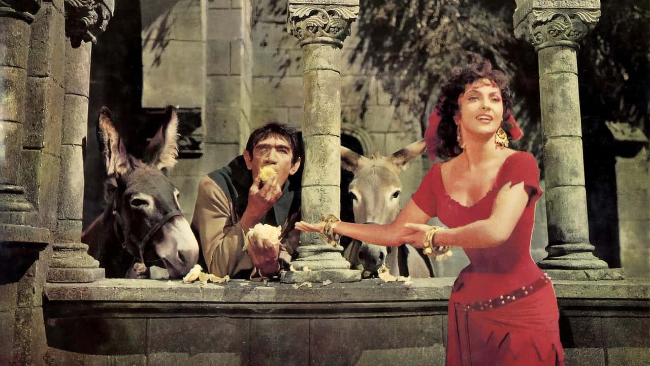 Кадр з фільму Собор Паризької богоматері (1956)