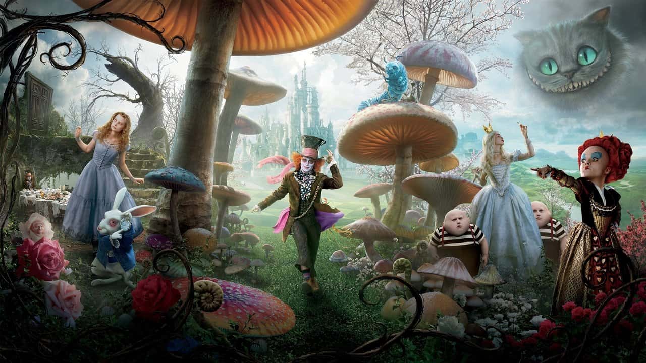 Кадр з фільму Аліса в країні чудес (2010)