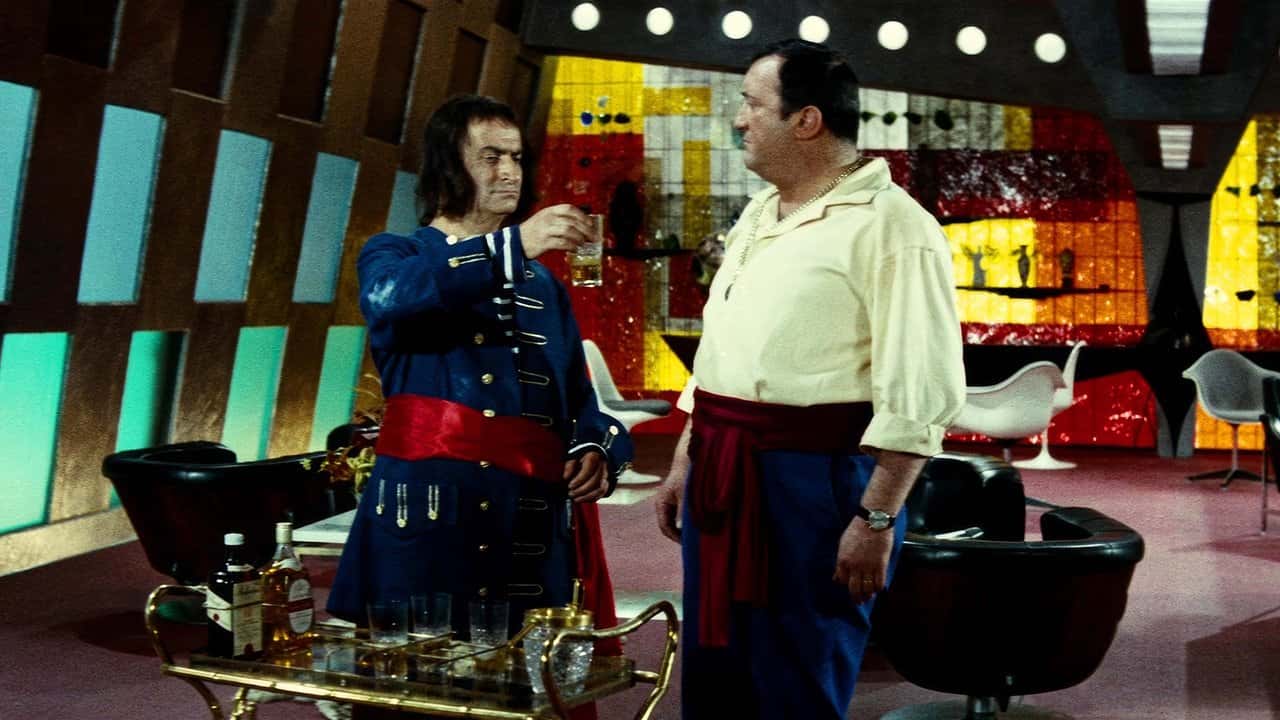 Кадр з фільму Фантомас розлютився (1965)