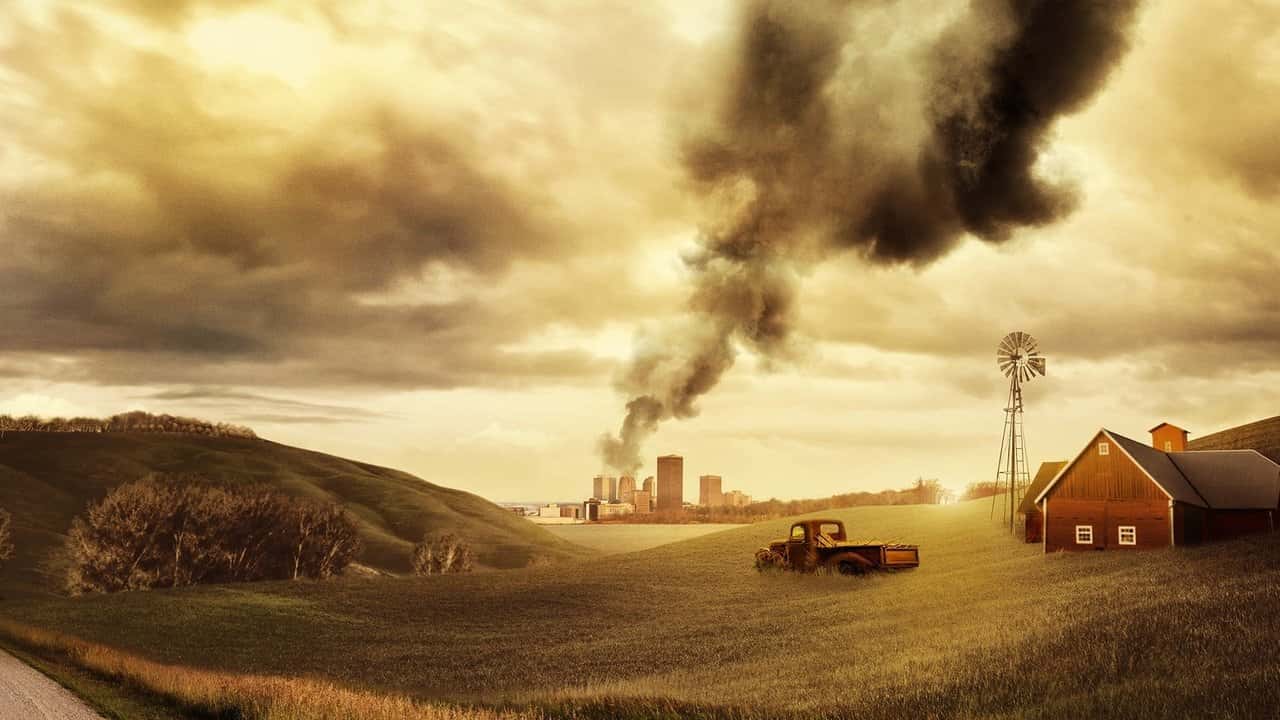 Кадр з фільму Американське бомбардування: дорога до 19 квітня (2024)