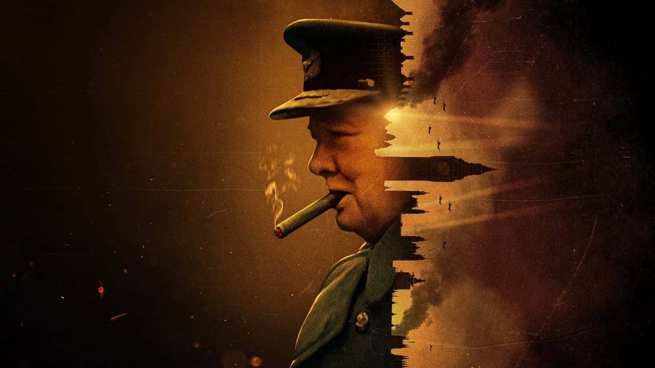 Кадр із серіалу Черчилль на війні (2024)