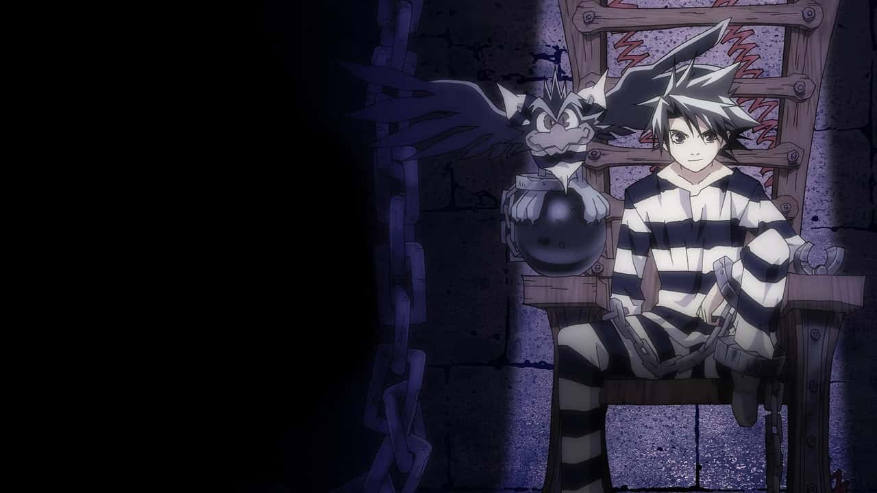 Кадр із серіалу Джинг - король злодіїв. На сьомому небі OVA (2004)