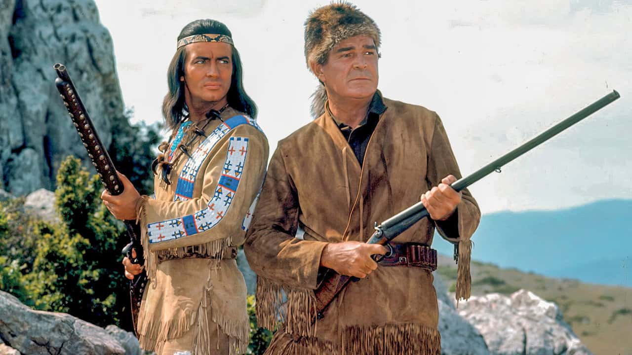 Кадр з фільму Вождь Віннету і Вогняна Рука (1966)