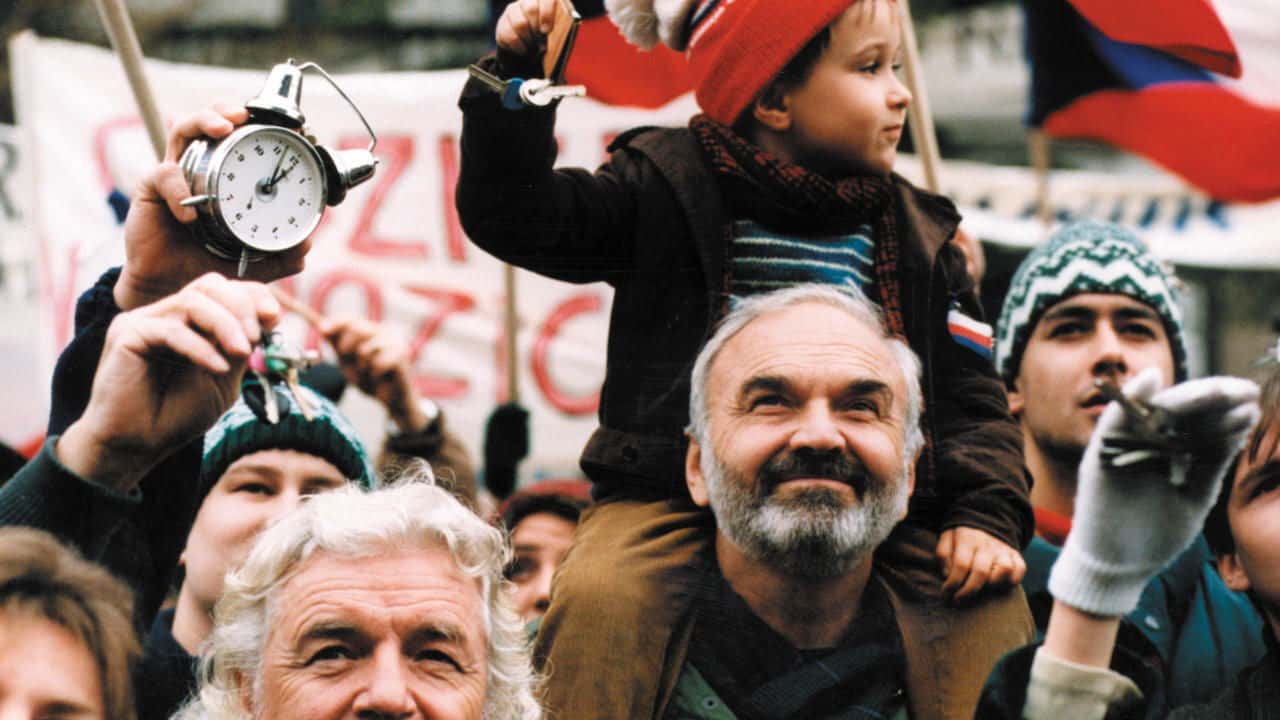 Кадр з фільму Коля (1996)