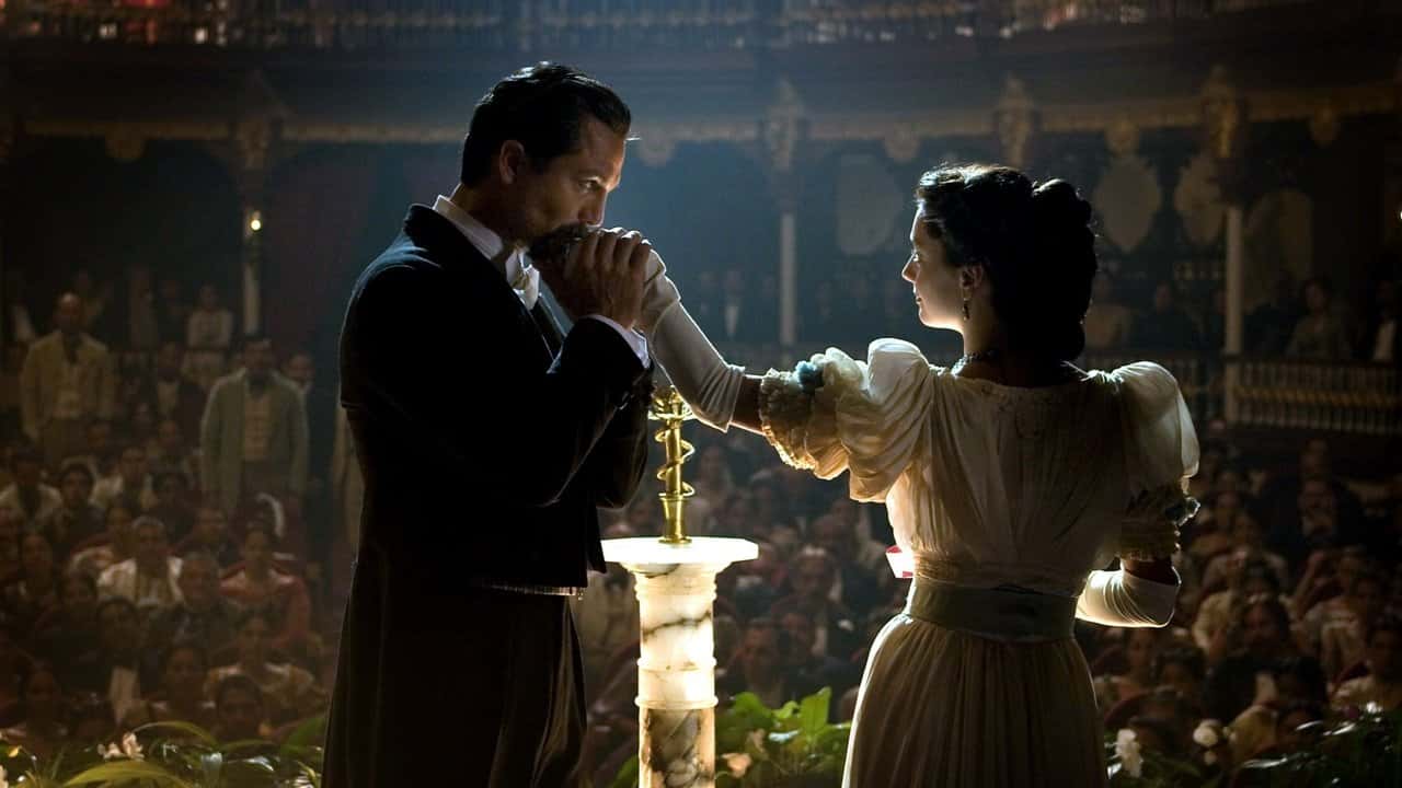 Кадр з фільму Кохання під час холери (2007)