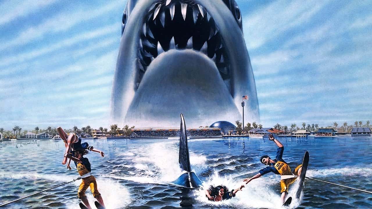 Кадр з фільму Щелепи 3 (1983)