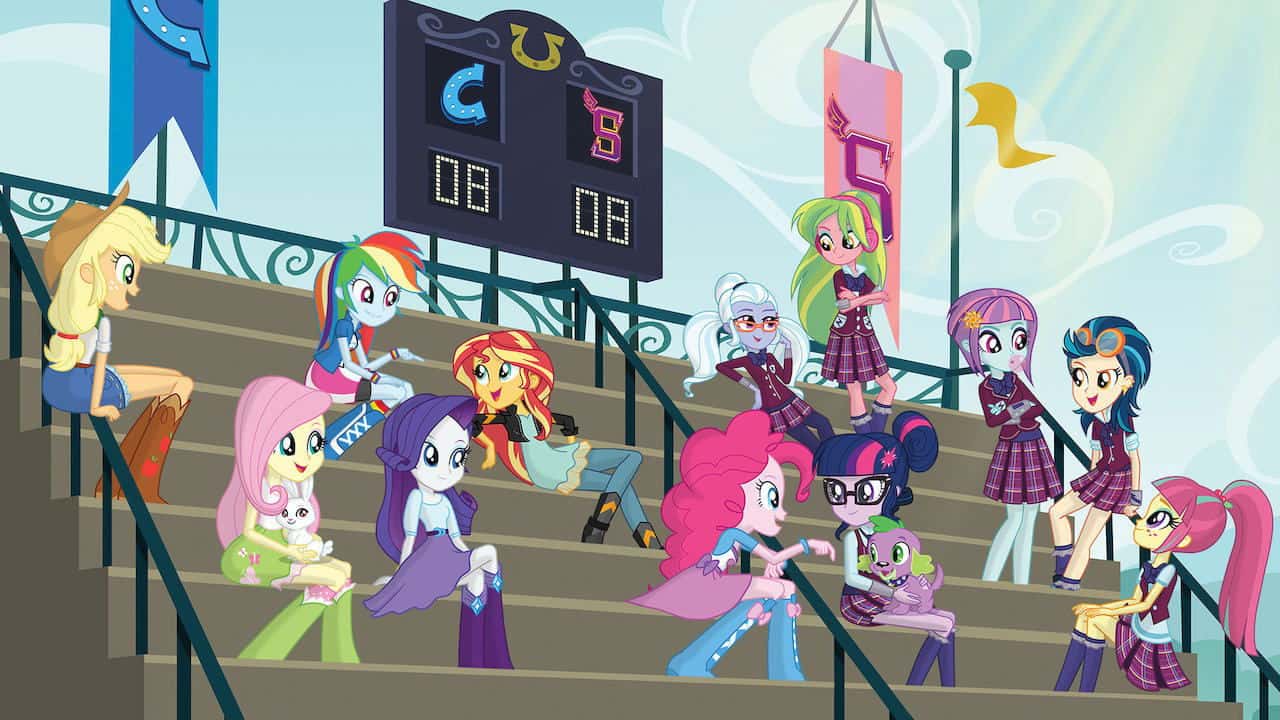 Кадр з фільму My Little Pony: Дівчата з Еквестрії - Ігри Дружби (2015)