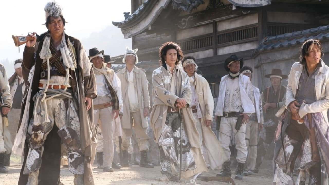 Кадр з фільму Сукіякі Вестерн Джанго (2007)