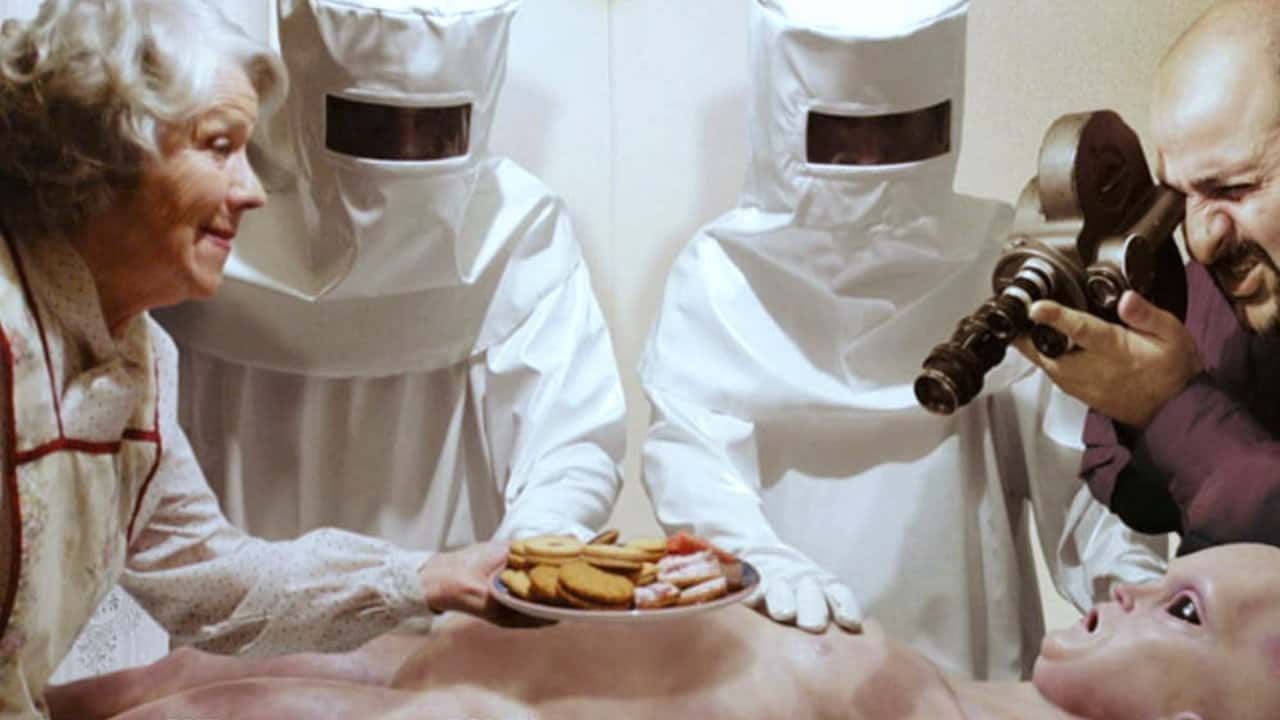 Кадр з фільму Розтин прибульця (2006)