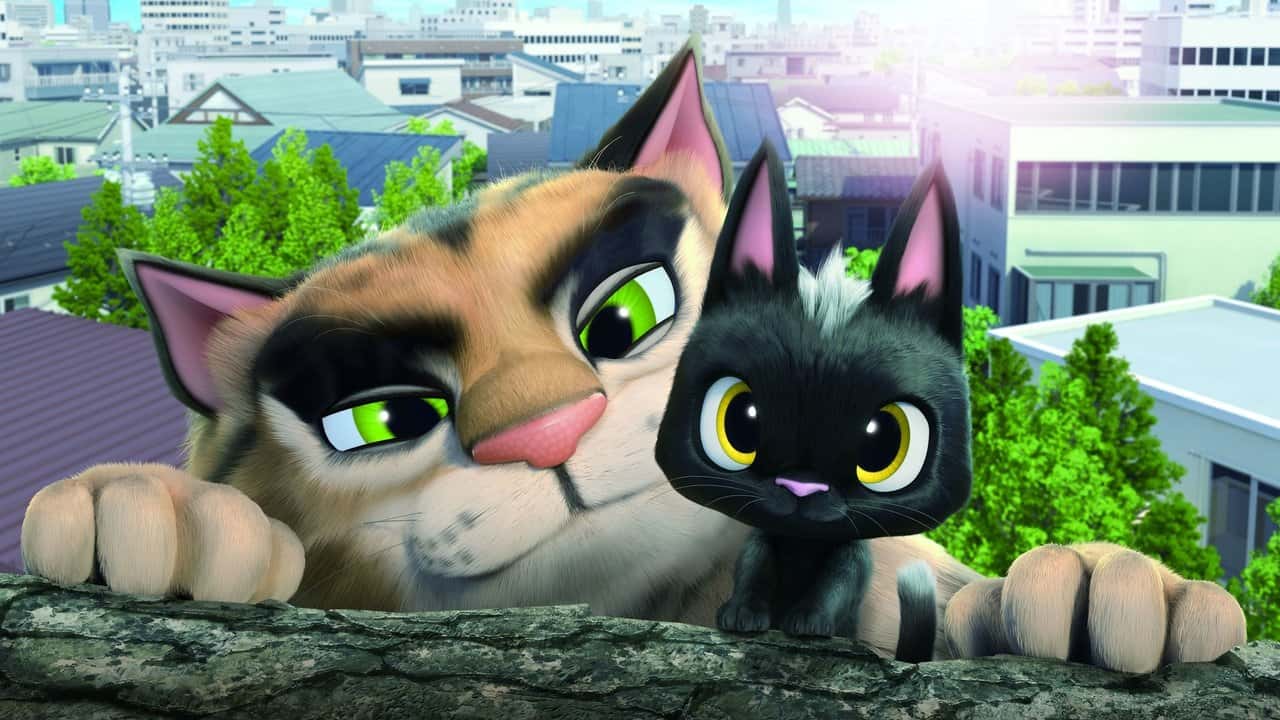 Кадр з фільму Чорний кіт Рудольф (2016)