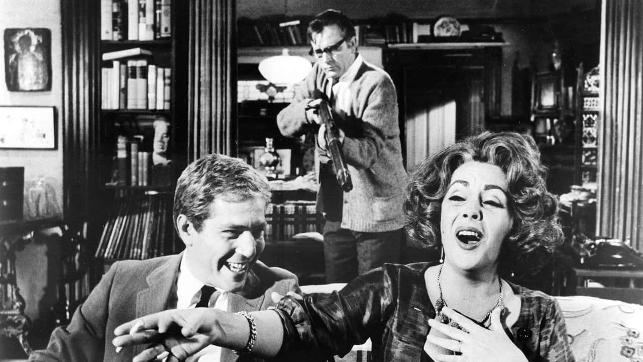 Кадр з фільму Хто боїться Вірджинії Вулф? (1966)