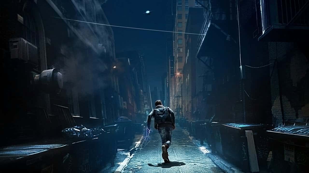 Кадр з фільму Код 8 (2019)