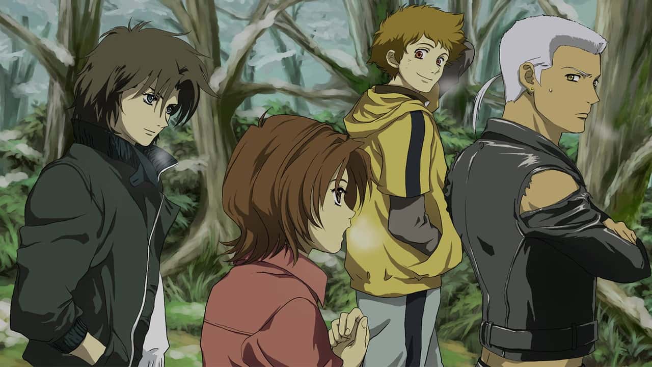 Кадр із серіалу Вовча злива (2003)