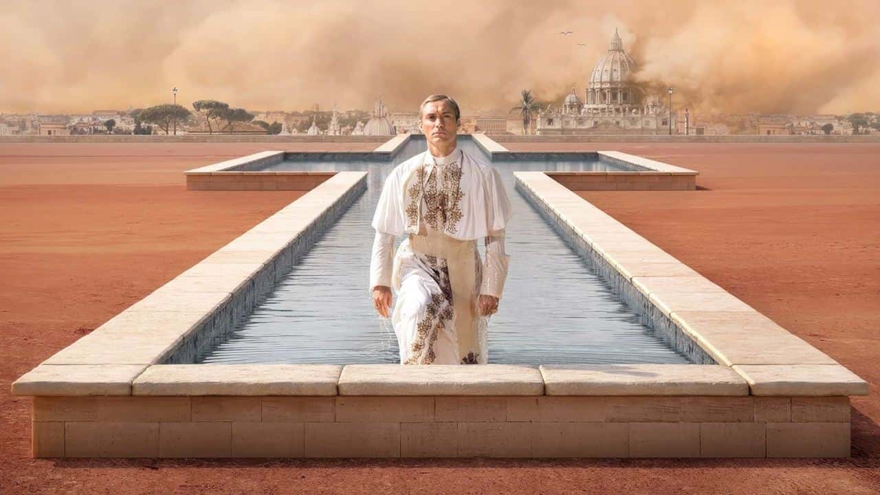 Кадр із серіалу Молодий Папа (2016)