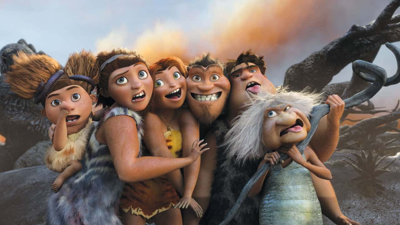 Кадр з фільму Сімейка Крудсів (2013)