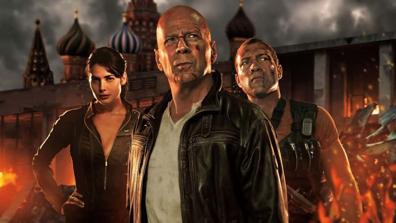 Кадр з фільму Міцний горішок. Гарний день, аби померти (2013)