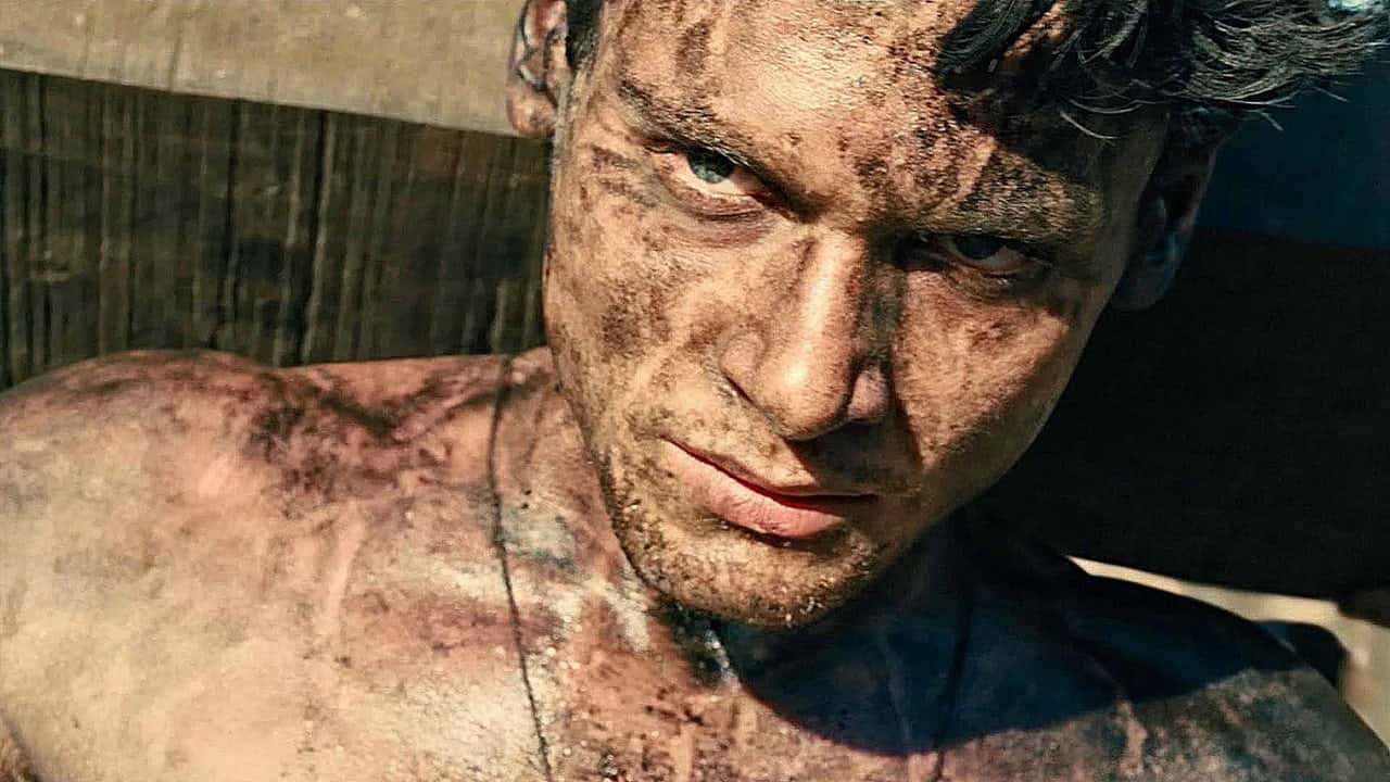 Кадр з фільму Нескорений (2014)