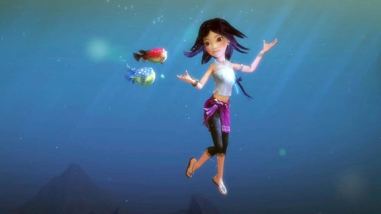 Кадр з фільму Підводна країна чудес (2014)