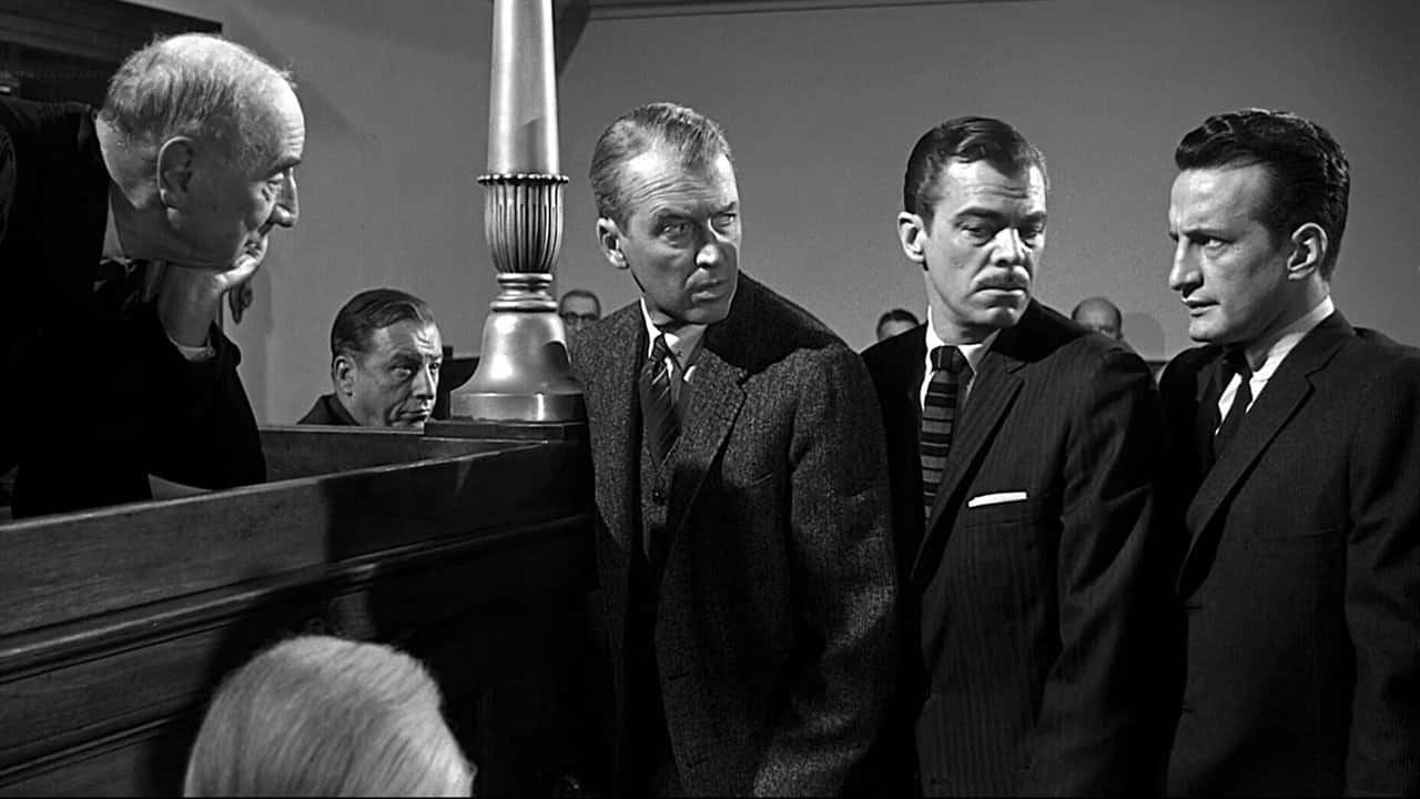 Кадр з фільму Анатомія вбивства (1959)