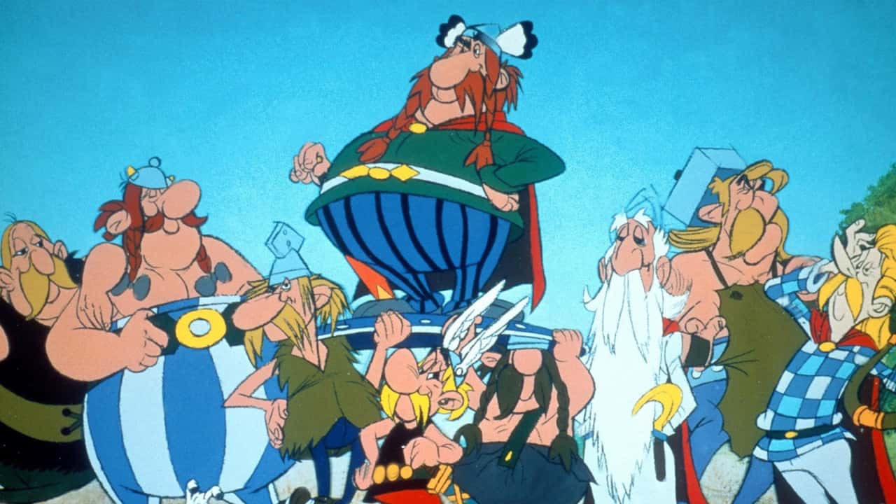 Кадр з фільму 12 подвигів Астерікса (1976)